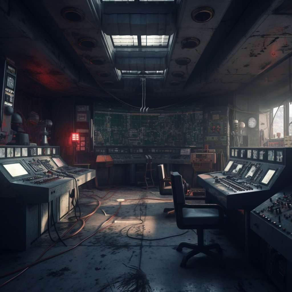 game control room