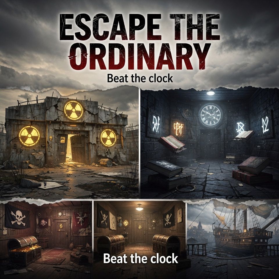 CipherX escape room — immersive themed puzzle room