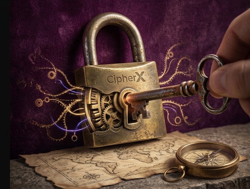 CipherX escape room padlock and puzzle mechanisms