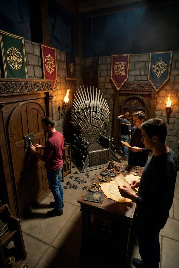 Escape room puzzles at CipherX Coquitlam