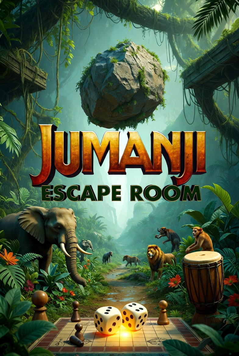 Jumanji escape room at CipherX Coquitlam