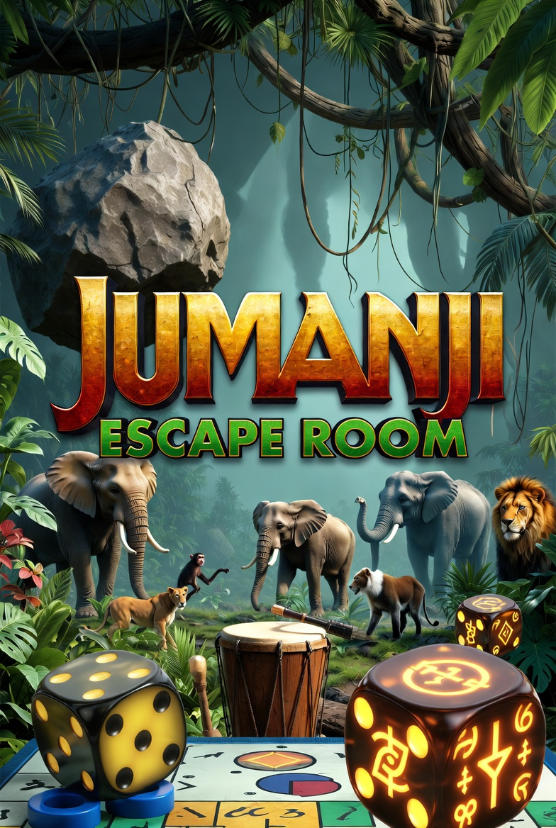 Jumanji escape room at CipherX Delta