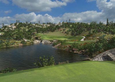 Golf Simulator 21 Sanctuary Golf Course