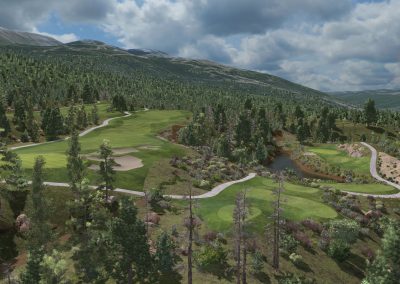 Golf Simulator 11 Chateau Whistler Golf Club