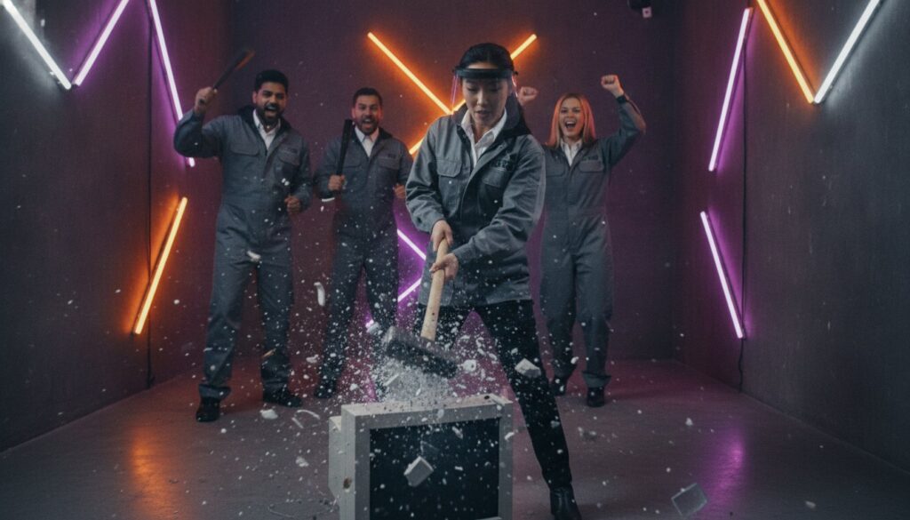 Rage Room Team Building in Vancouver: Smash the Status Quo at CipherX
